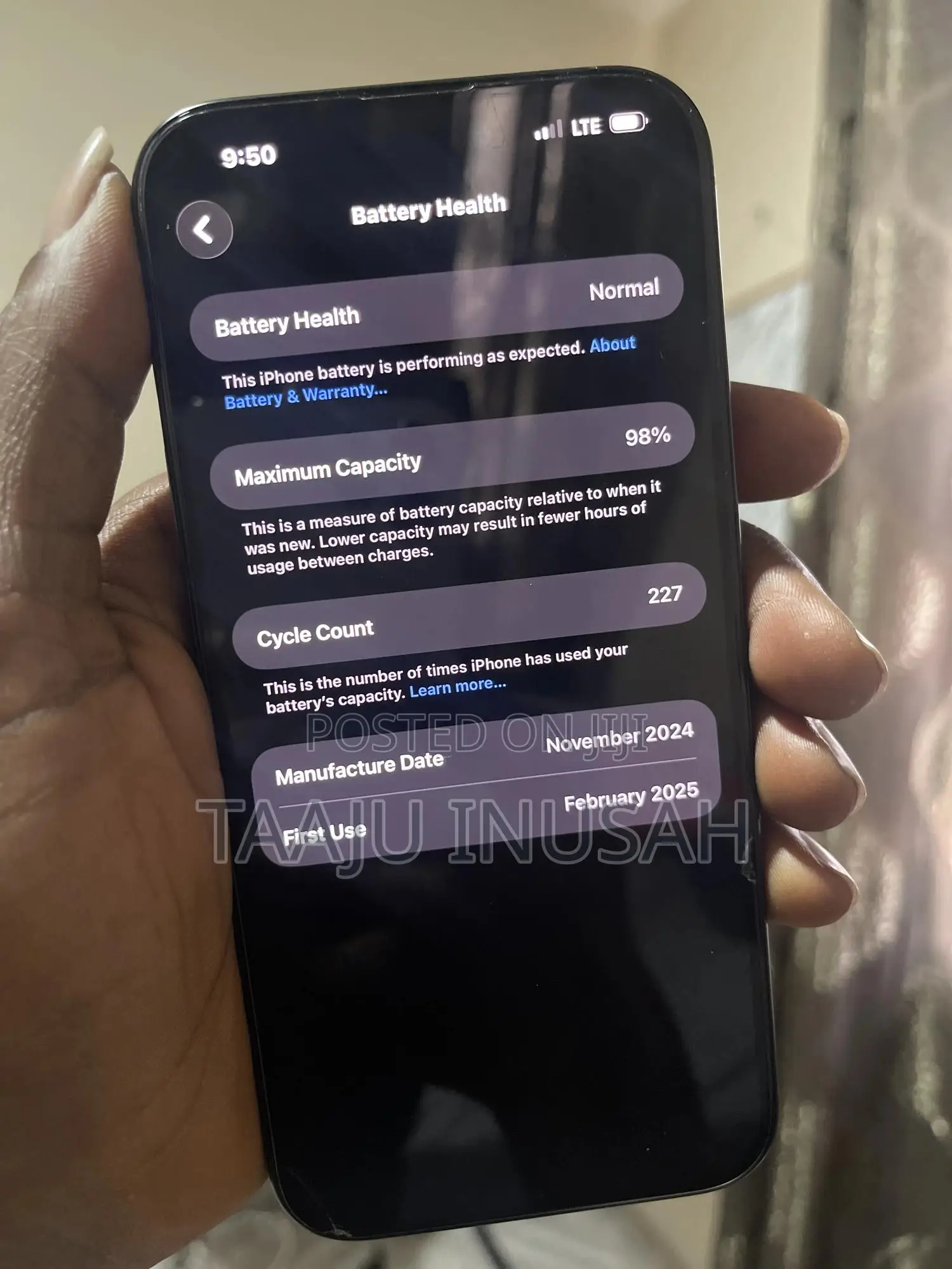Apple iPhone 16 Pro Max 256 GB Black