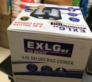 Cook Perfect Rice Every Time With The 4.5l Exlg Deluxe Rice Cooker