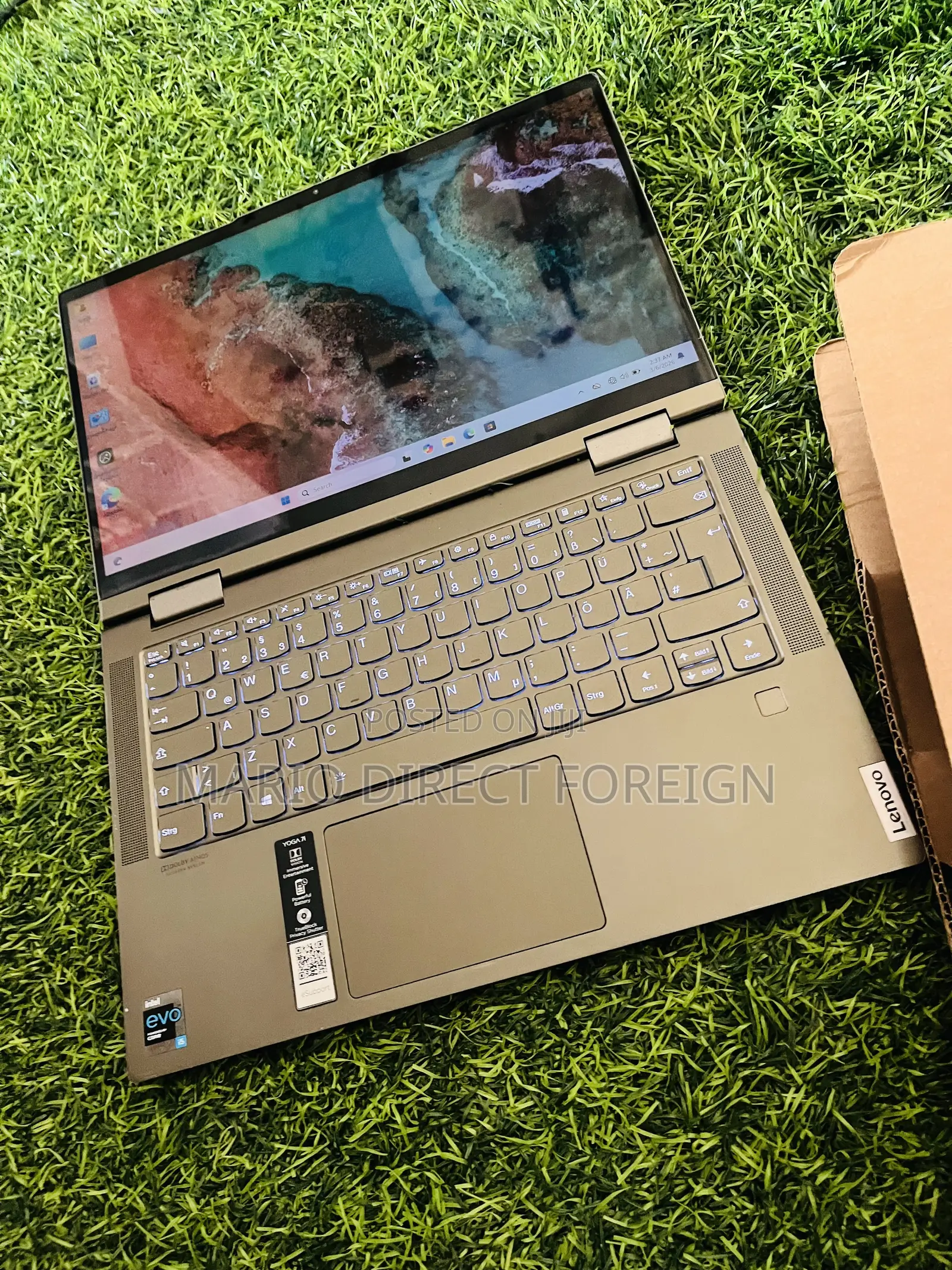 Laptop Lenovo Yoga 7i 8GB Intel Core 5 SSD 512GB