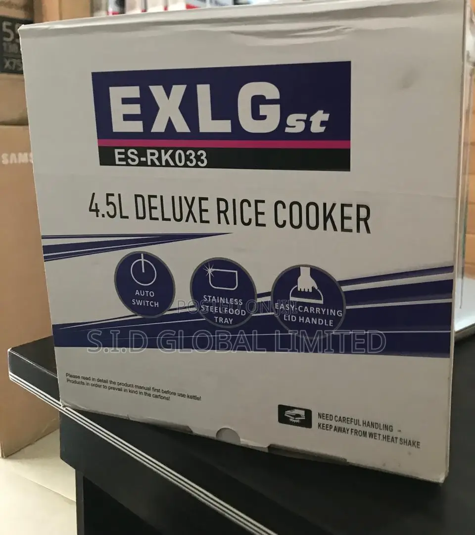 One Click, Perfect Rice! Powerful 4.5l Rice Cooker For Every Home
