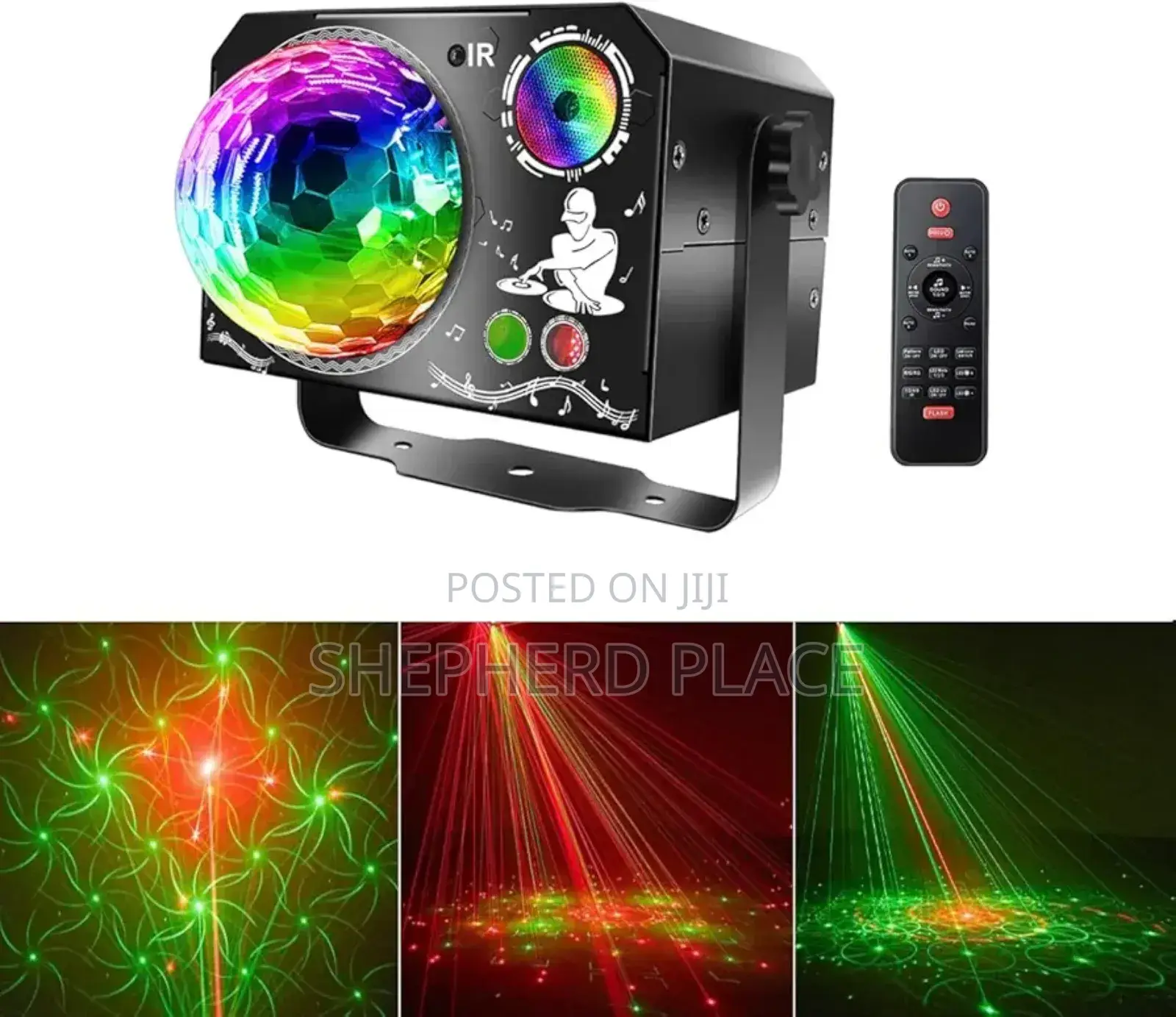 Neoglint 4-in-1 Party Lights 64 Patterns Dj Disco Ball