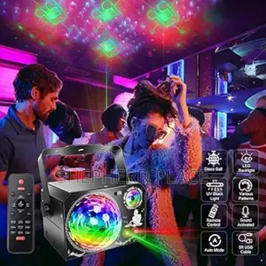 Neoglint 4-in-1 Party Lights 64 Patterns Dj Disco Ball