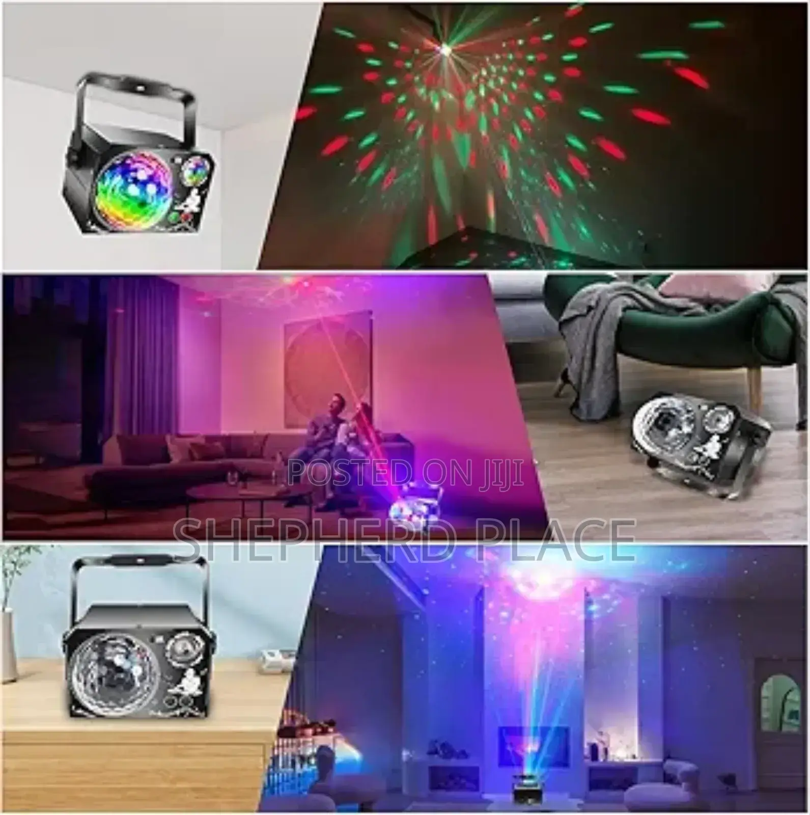 Neoglint 4-in-1 Party Lights 64 Patterns Dj Disco Ball