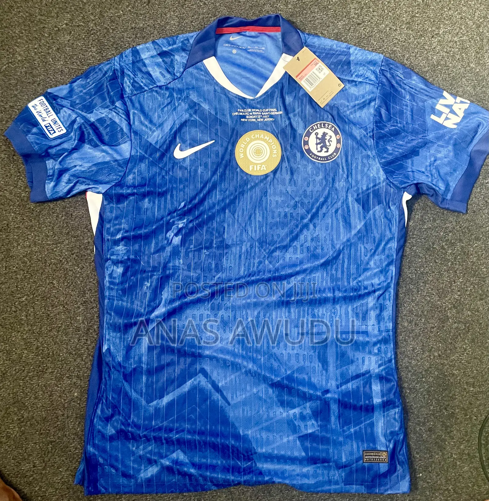 Chelsea World Champions Replica Jersey