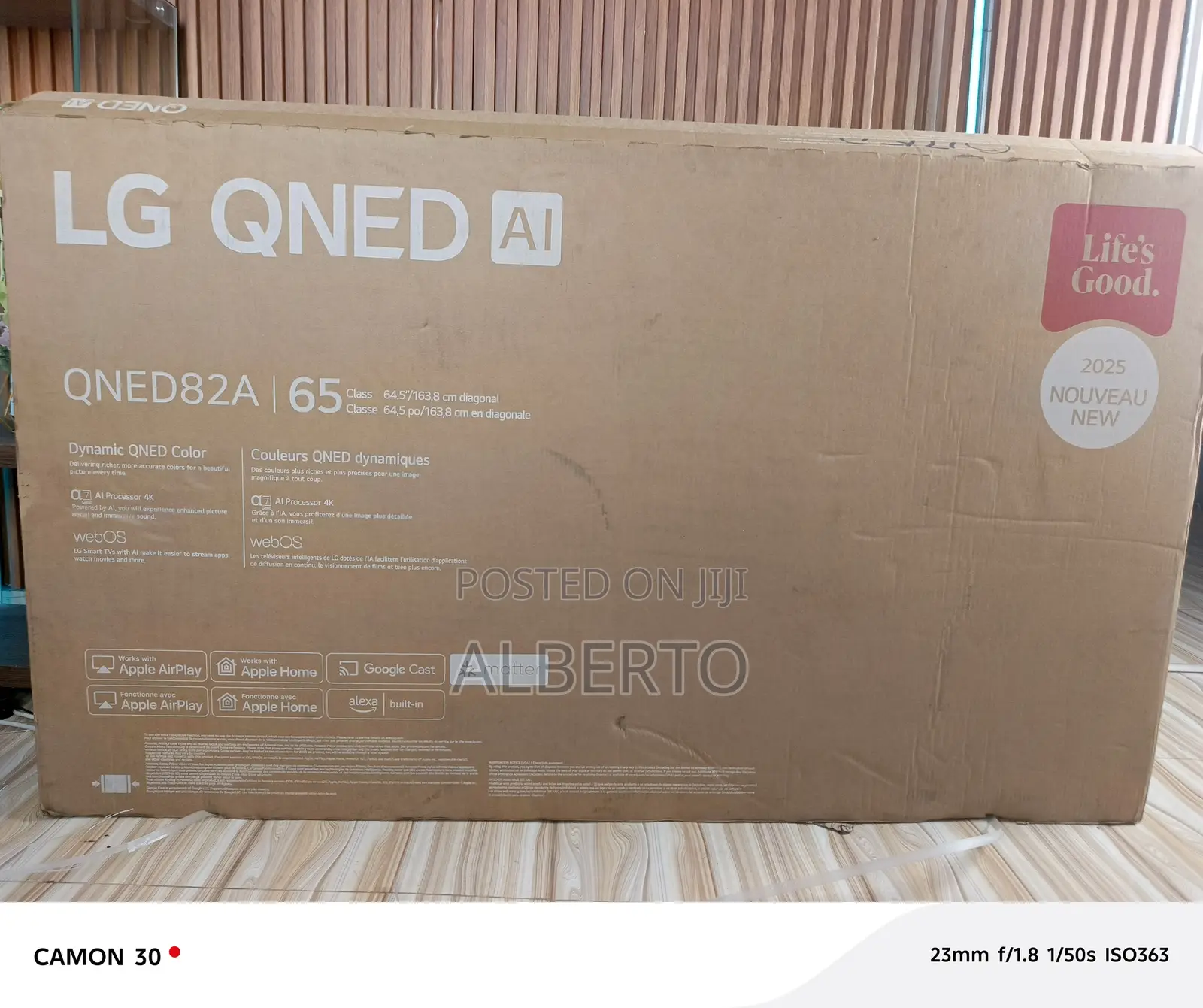 65 Inch Class Lg Qned Ai Qned82a Smart Tv 2025