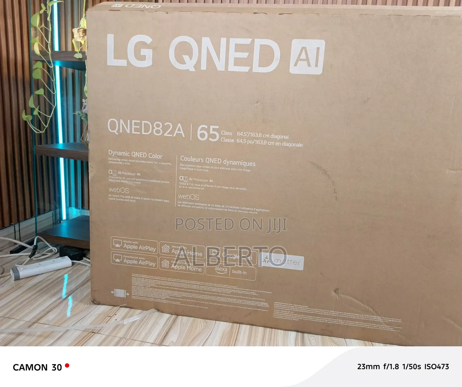 65 Inch Class Lg Qned Ai Qned82a Smart Tv 2025