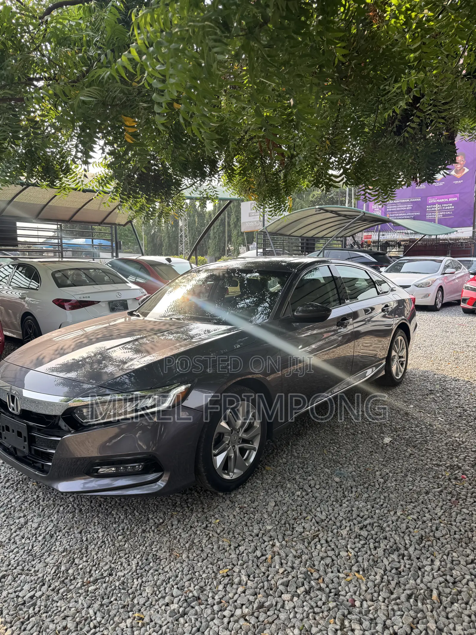 Honda Accord EX-L 1.5T 2020 Gray