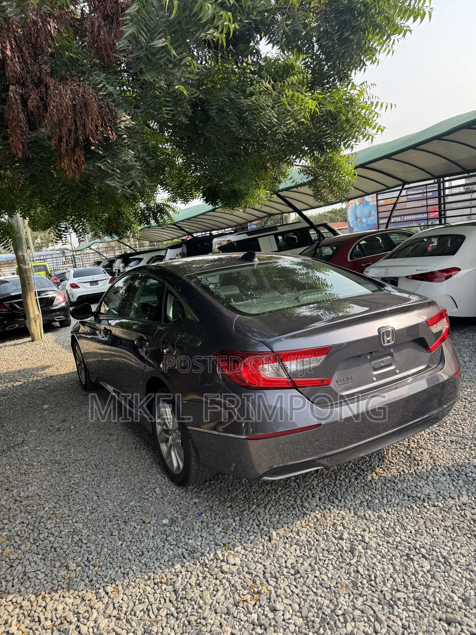 Honda Accord EX-L 1.5T 2020 Gray