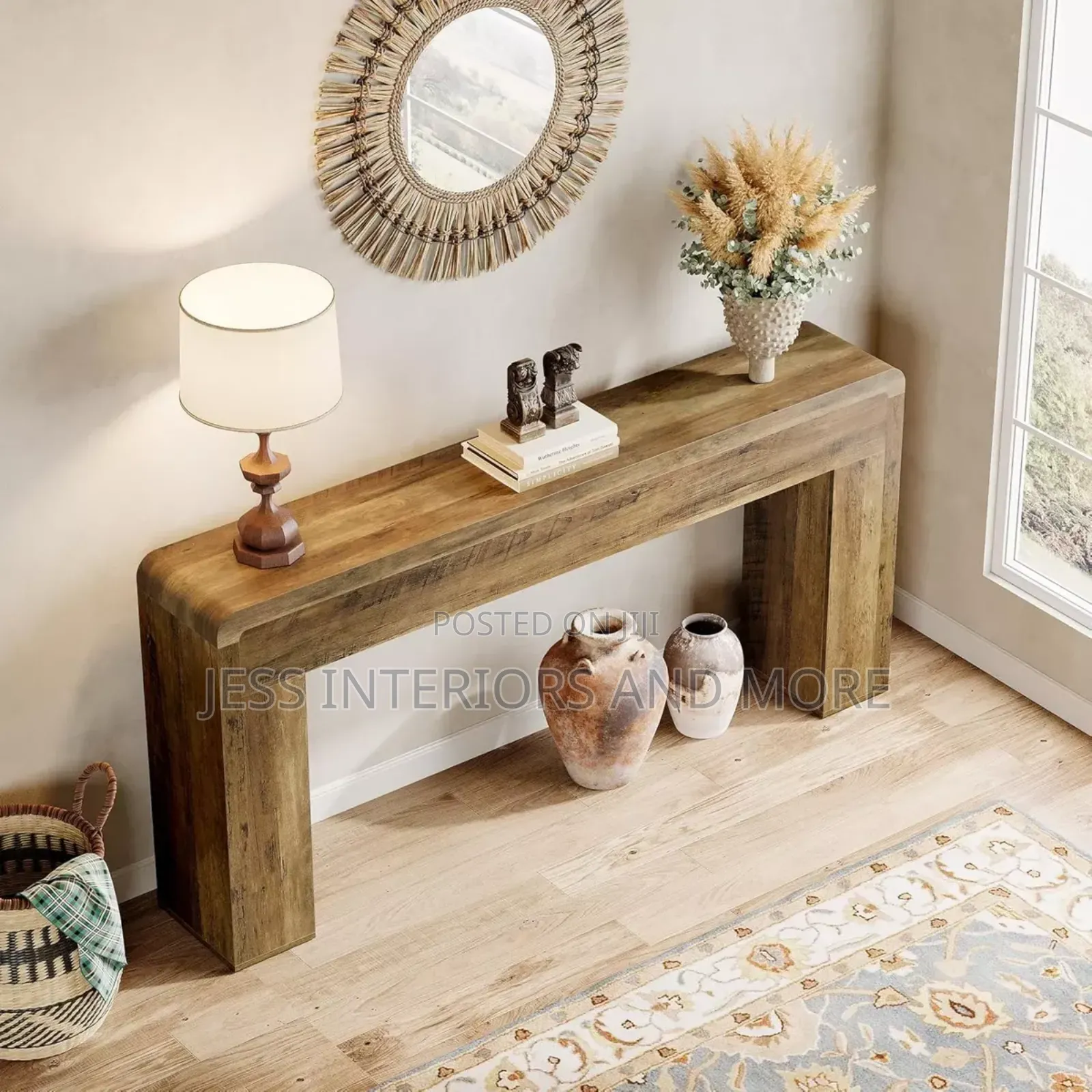 Console Table (Farmhouse
70.8")