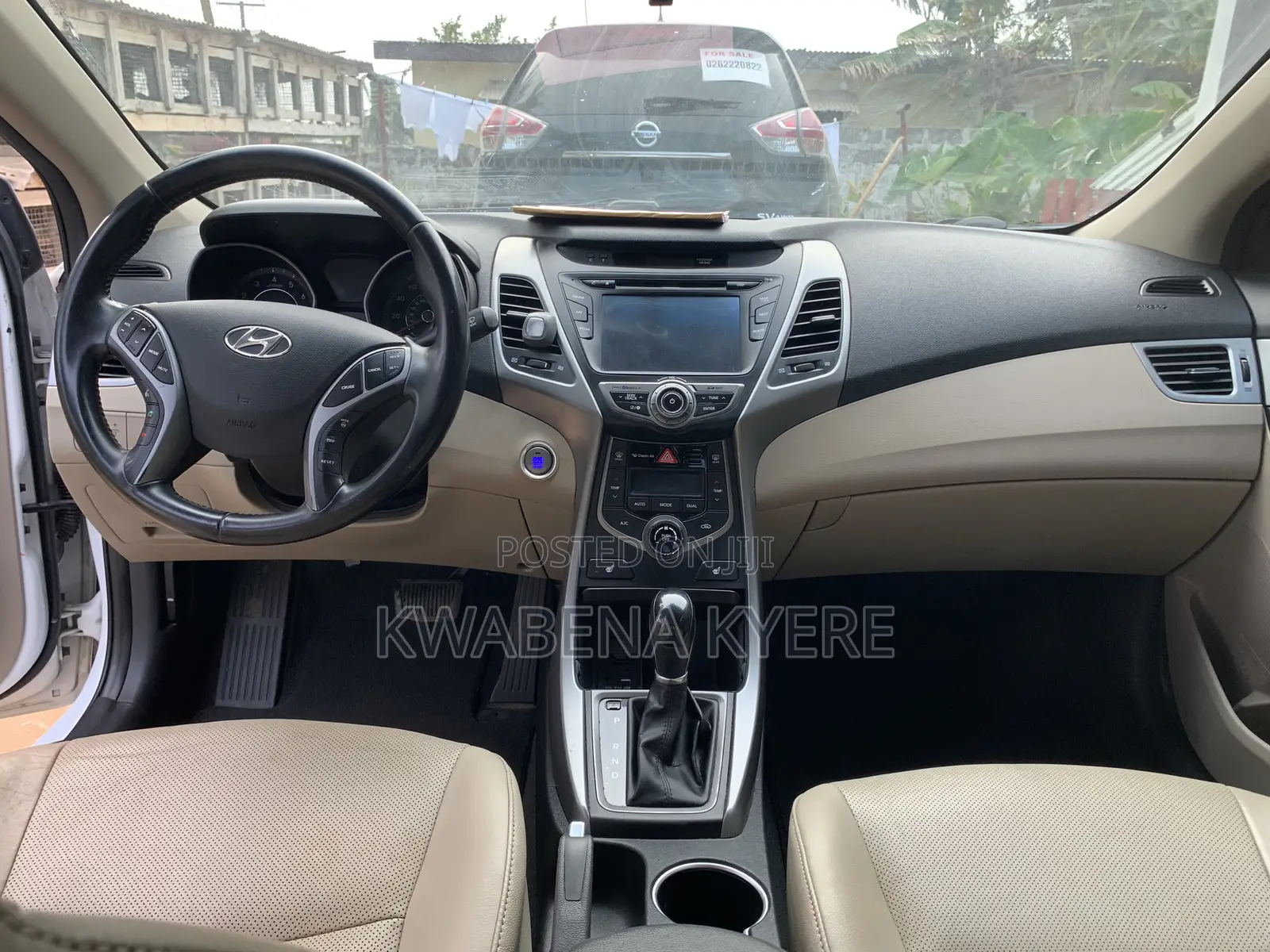 Hyundai Elantra Limited Sedan FWD (1.8L 4cyl 6A) 2016 White