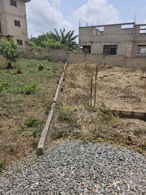 Land for Sale Ghc150,000 With 3 Bedroom Foundation on It