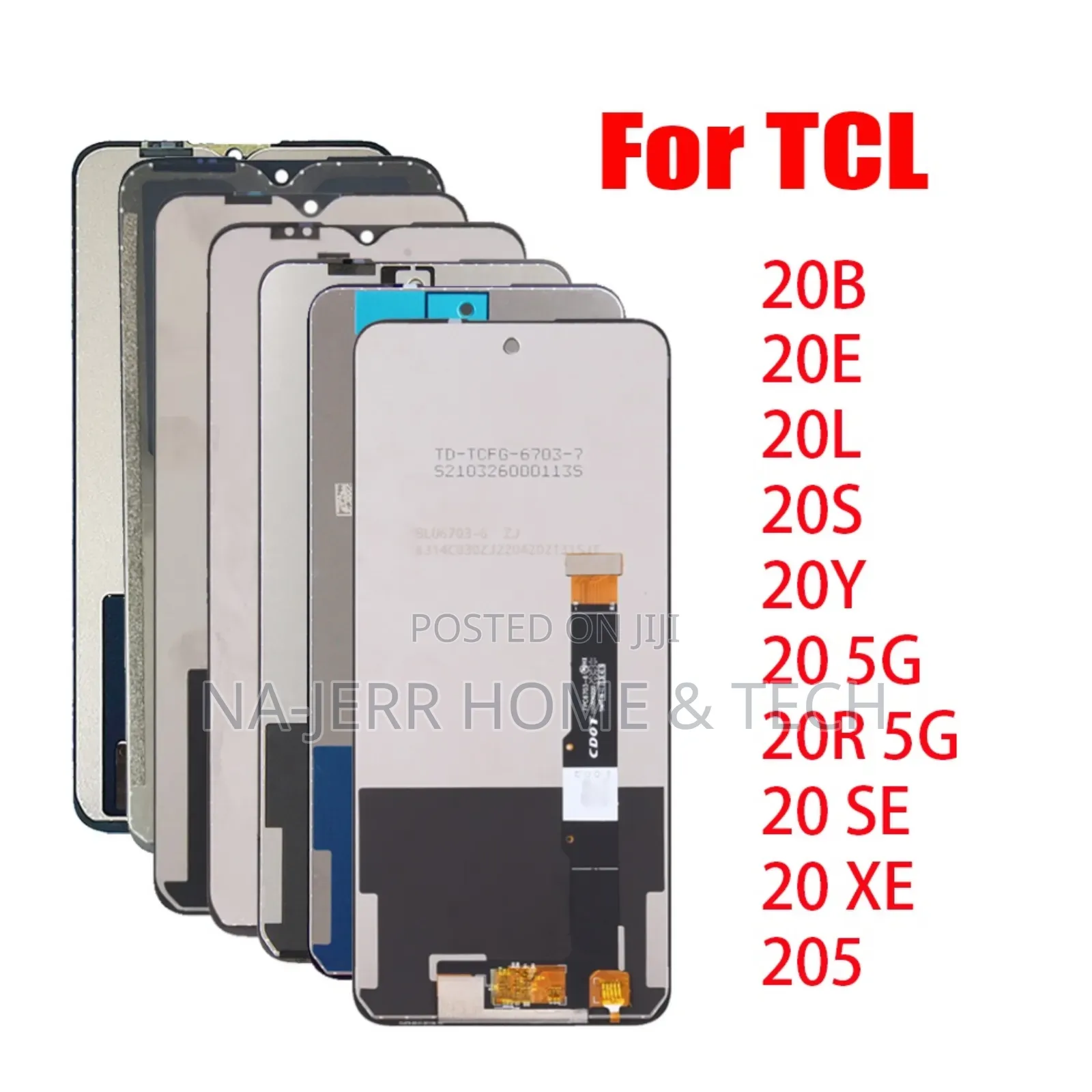 TCL 20 to All Sorts of TCL Screens and Tab