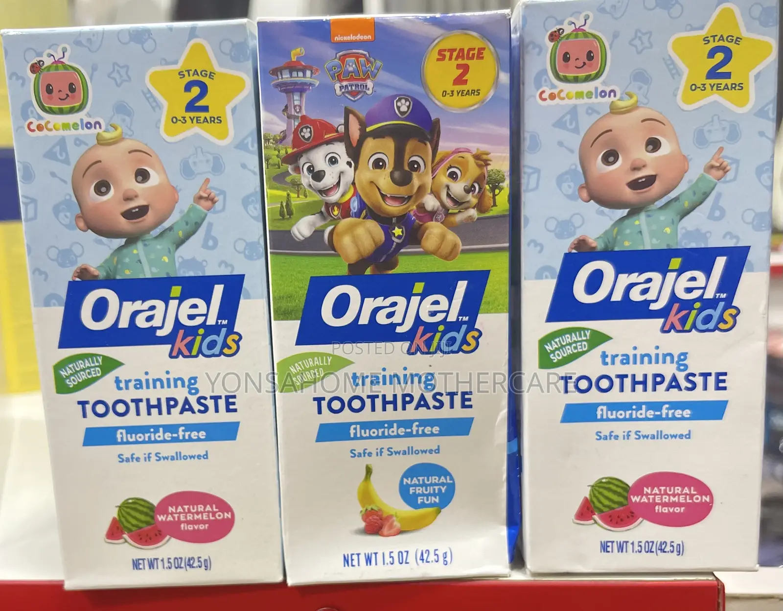 Training Toothpaste