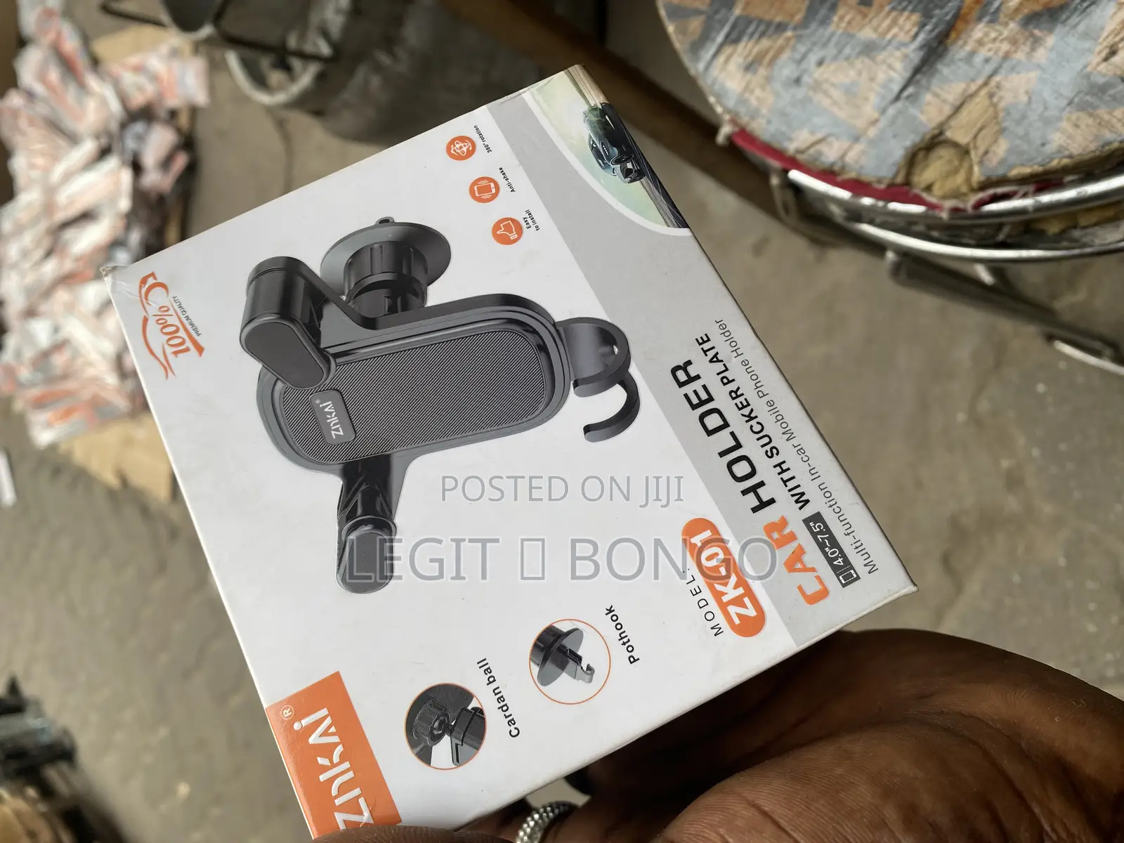 Secure Car Motorcycle Phone Holder