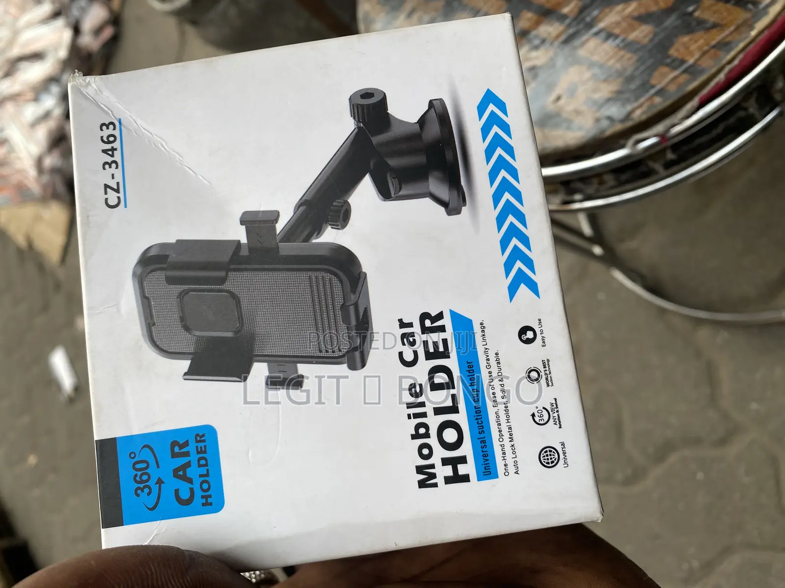 Secure Car Motorcycle Phone Holder