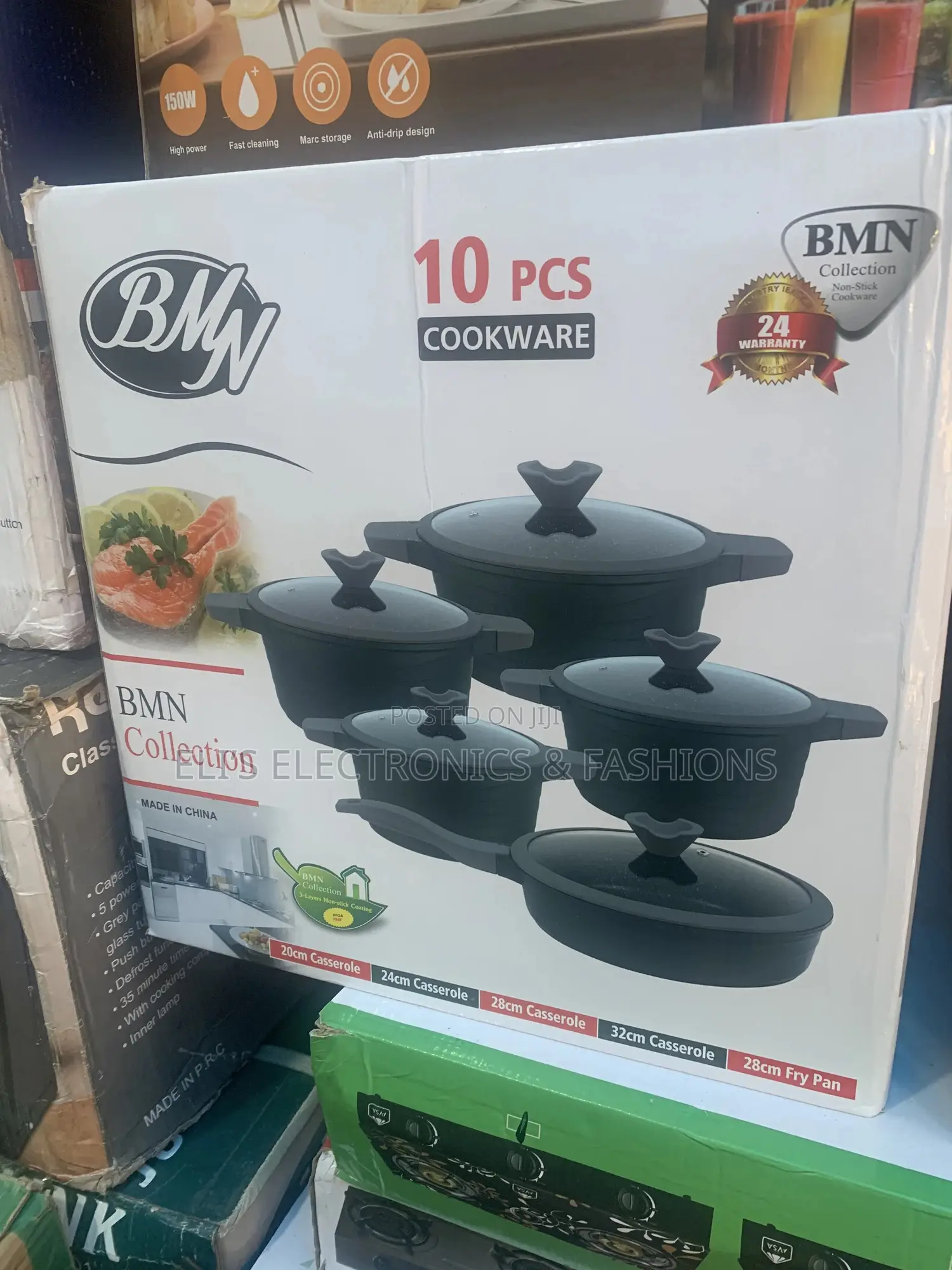 BMN 10pcs Cookware