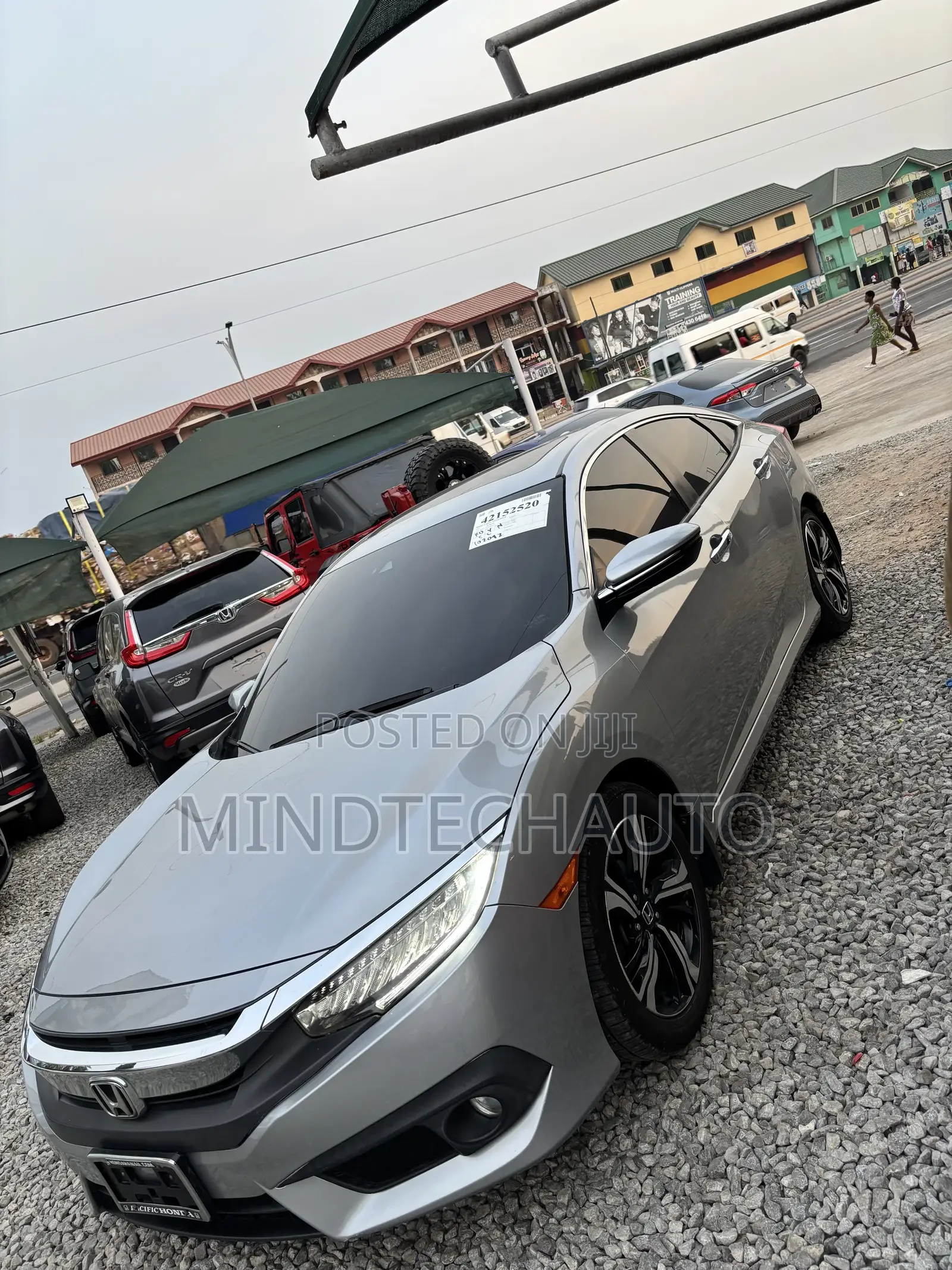 Honda Civic Touring Sedan 2018 Gray