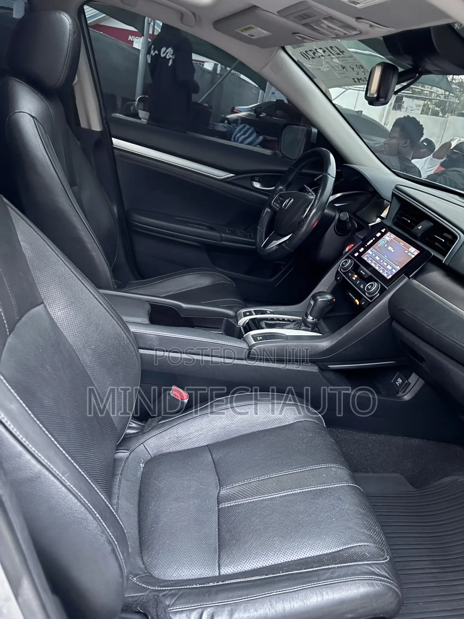 Honda Civic Touring Sedan 2018 Gray
