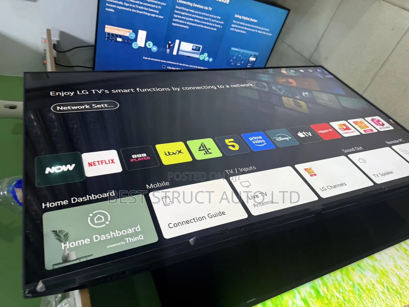 Almost New Lg 65 Webos Smart Satellite Tv