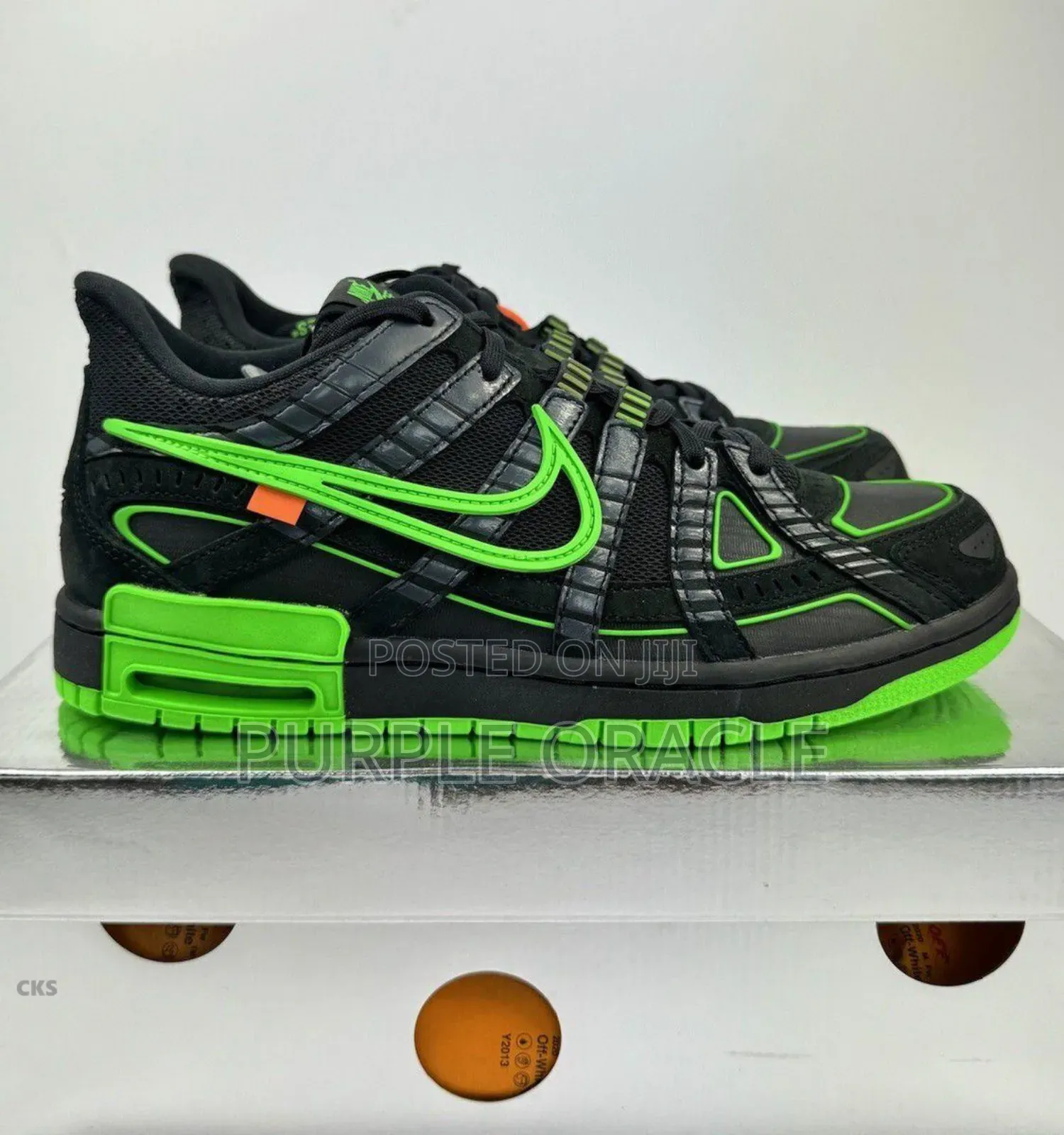 Nike Air Rubber Dunk Off-White Sneakers.