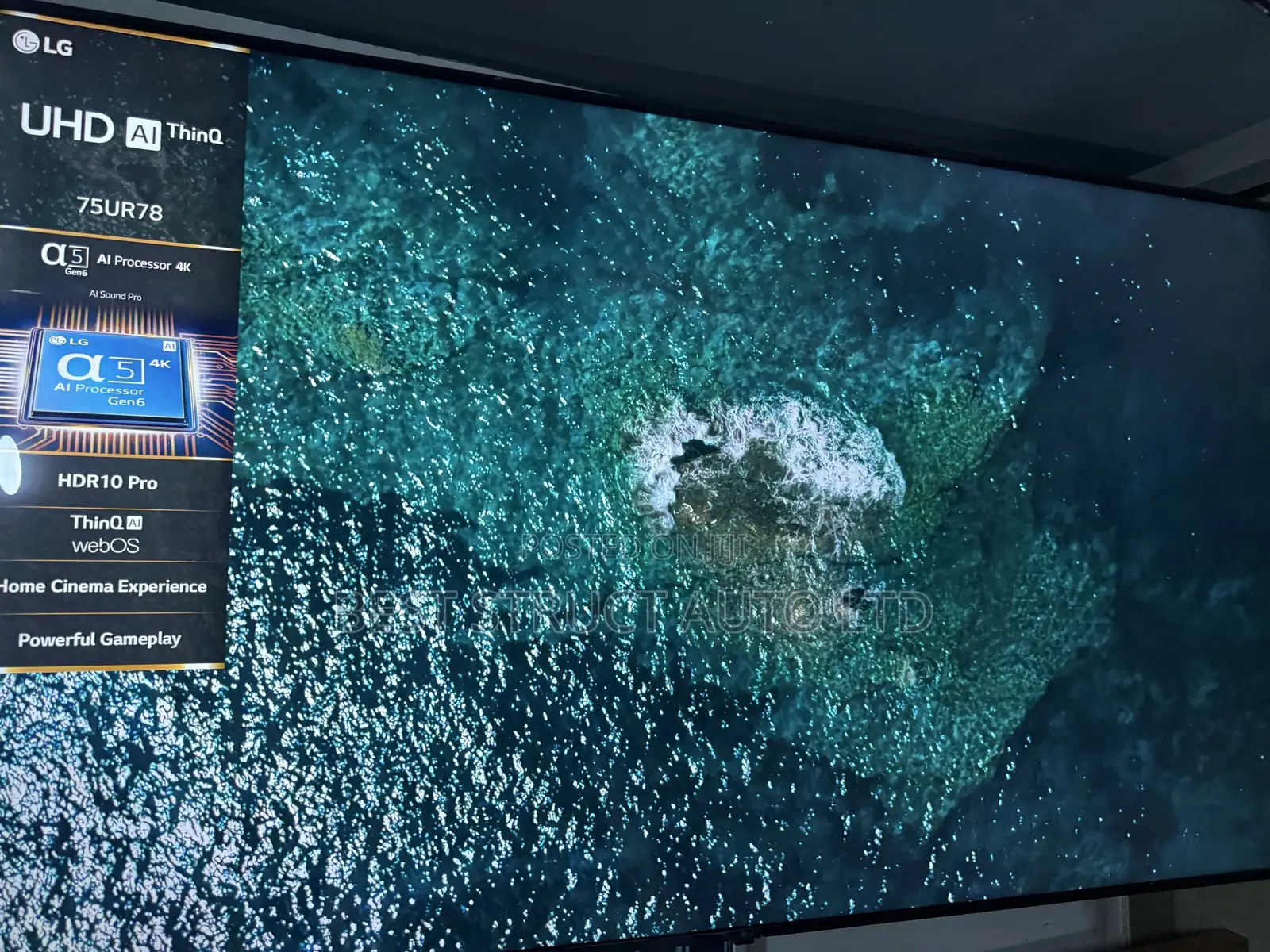 Almost New 75 Inches Lg Smart Webos