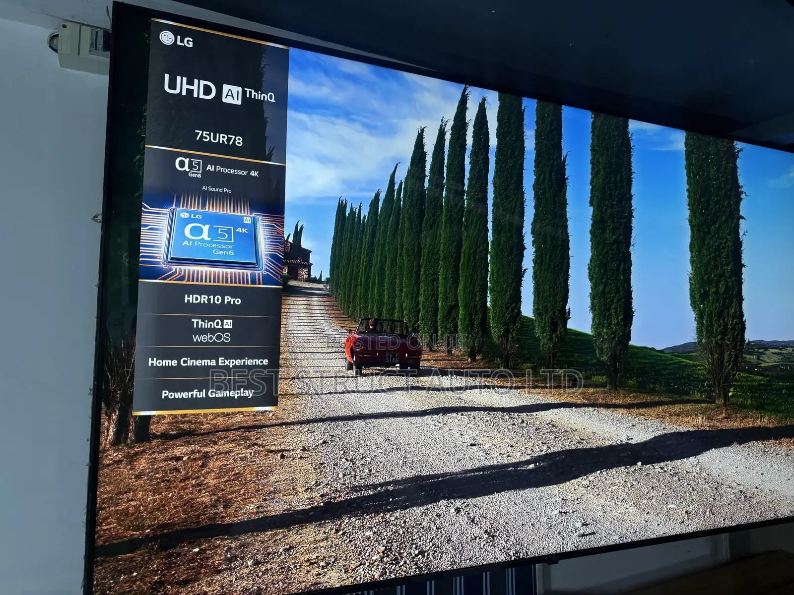 Almost New 75 Inches Lg Smart Webos