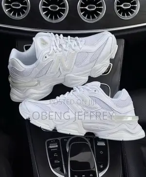 Original New Balance 9060 All White