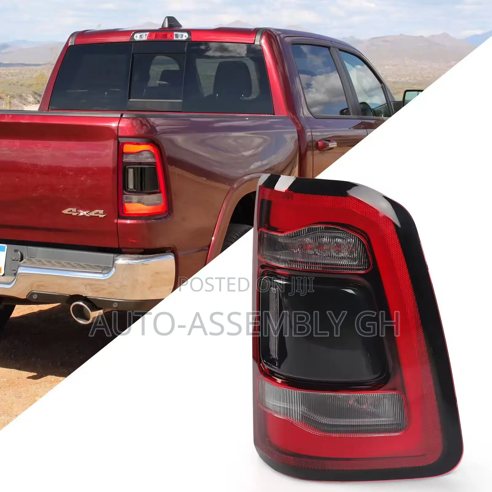 Dodge Ram1500, 2019,2020,2021,2022,2023 Led Tail Light