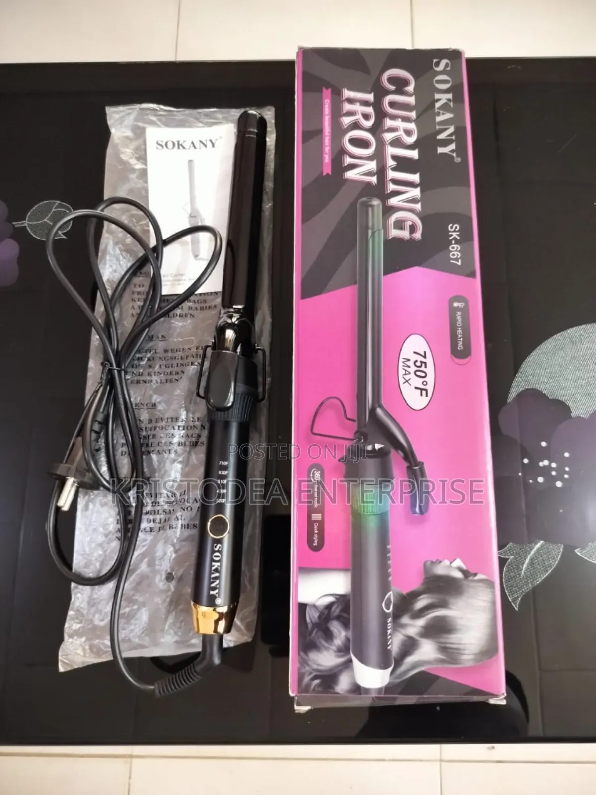 Sokany 25mm Hair Curling Iron