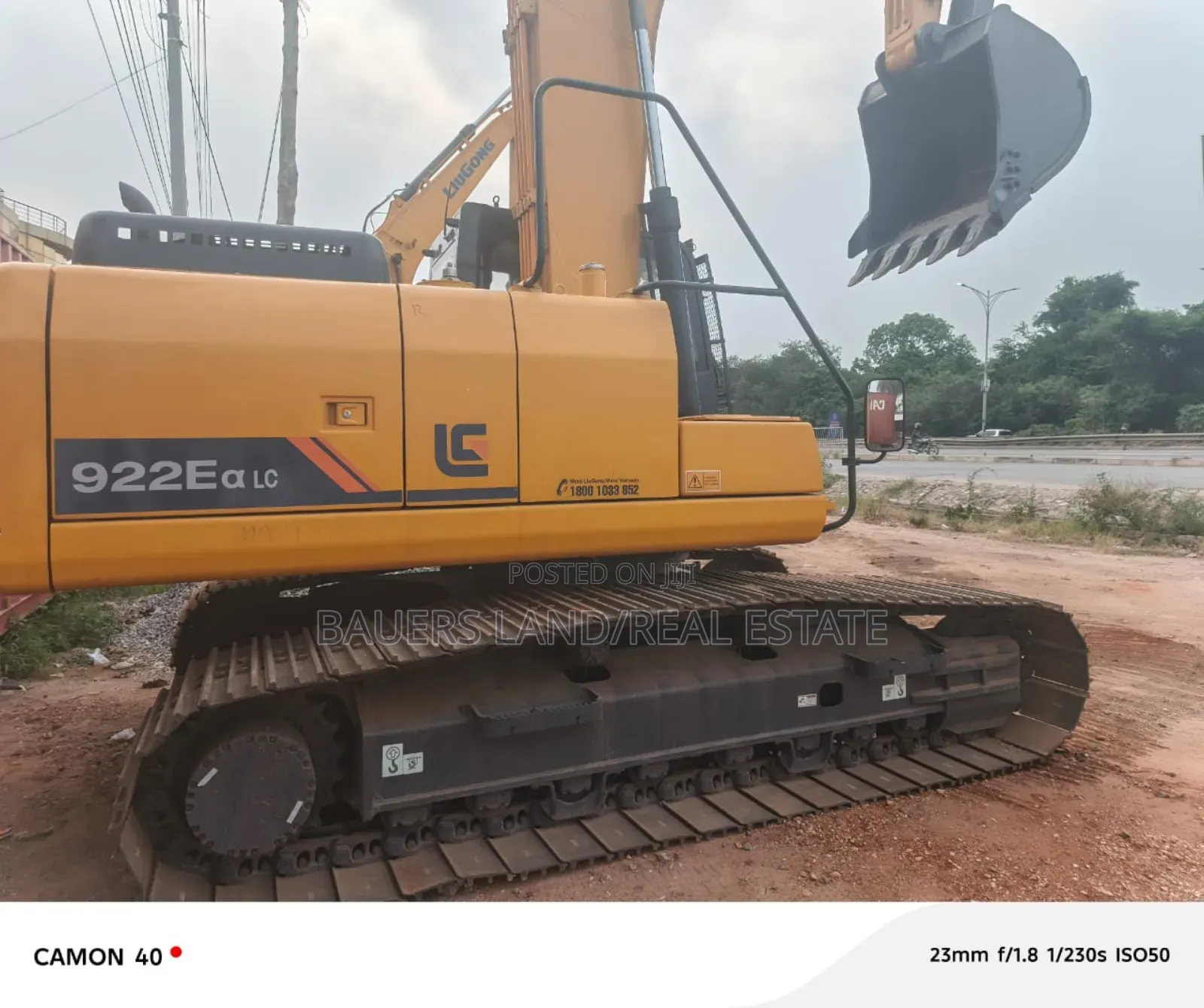 Liugong 922e Crawler Excavator.