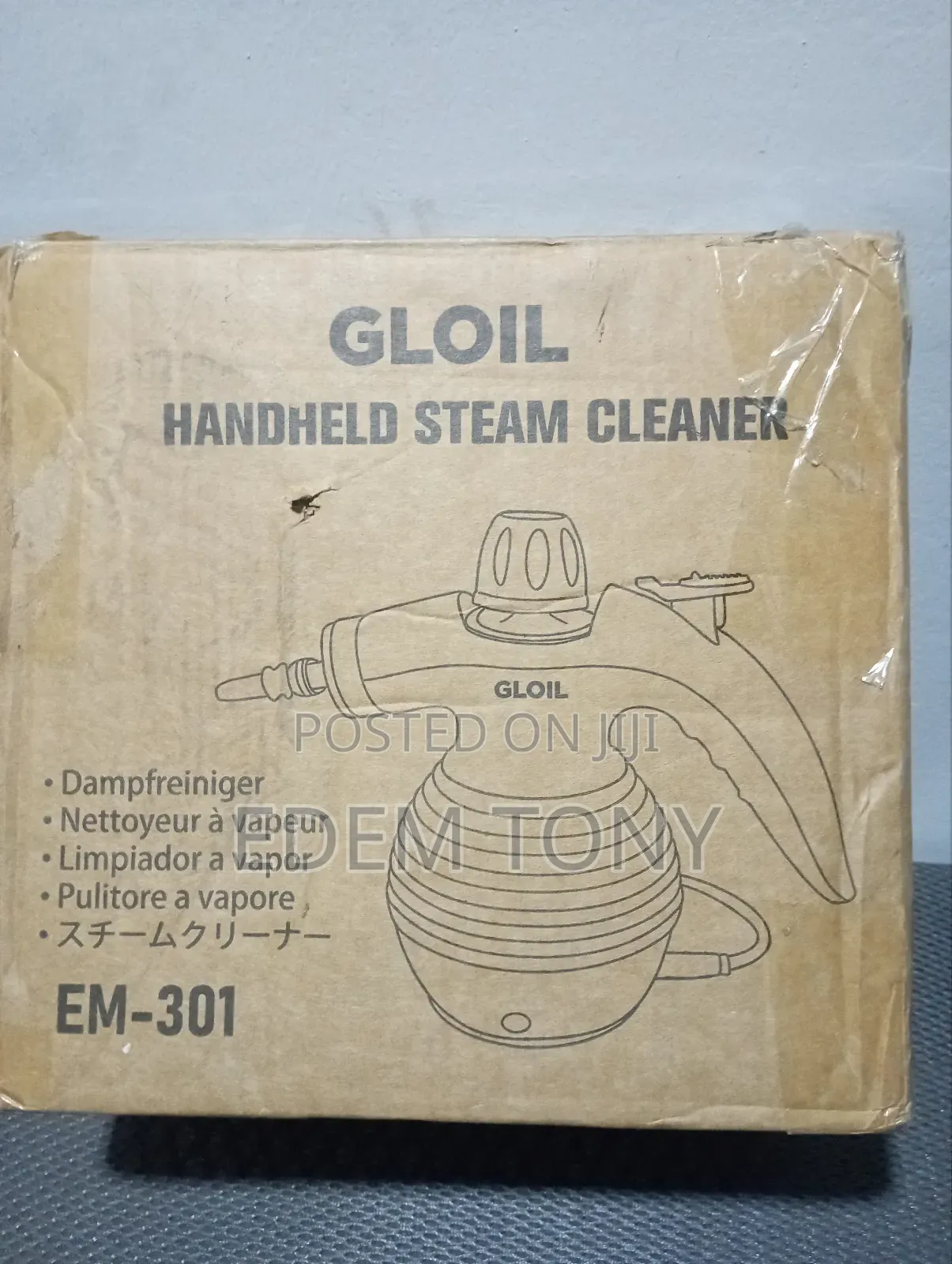 Gloil Em-301 Handheld Steam Cleaner