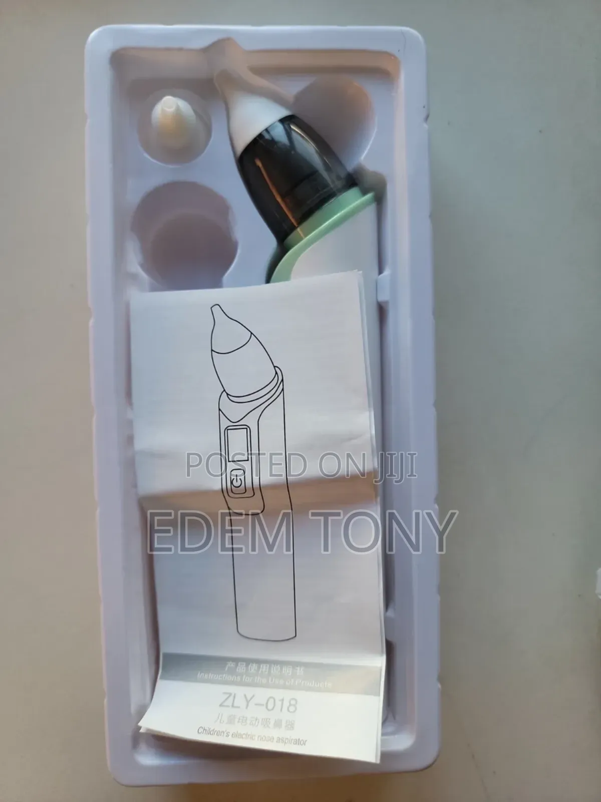 Children' S Nasal Aspirator Electric Nose Cleaner Safe Hygienic