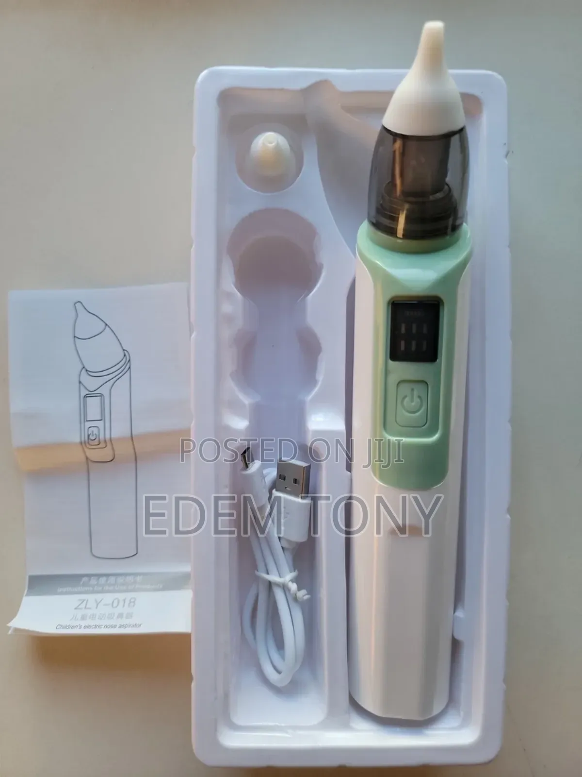 Children' S Nasal Aspirator Electric Nose Cleaner Safe Hygienic