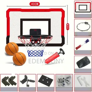 Mini Basketball Hoop Net Indoor Over the Door Backboard Game Set