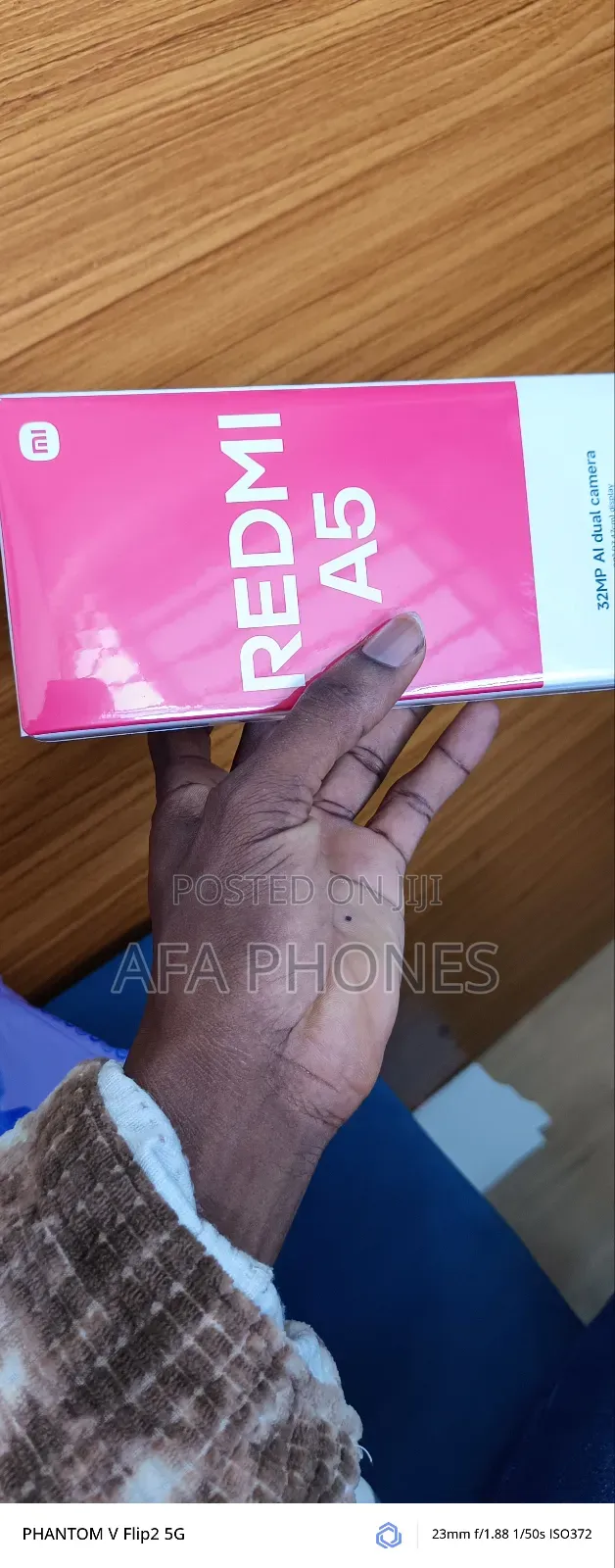 New Xiaomi Redmi A5 4G 128 GB Black