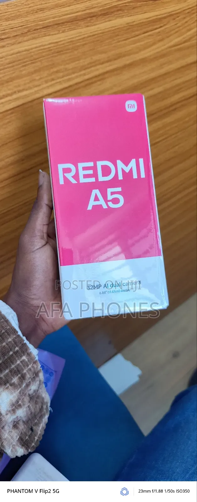 New Xiaomi Redmi A5 4G 128 GB Black
