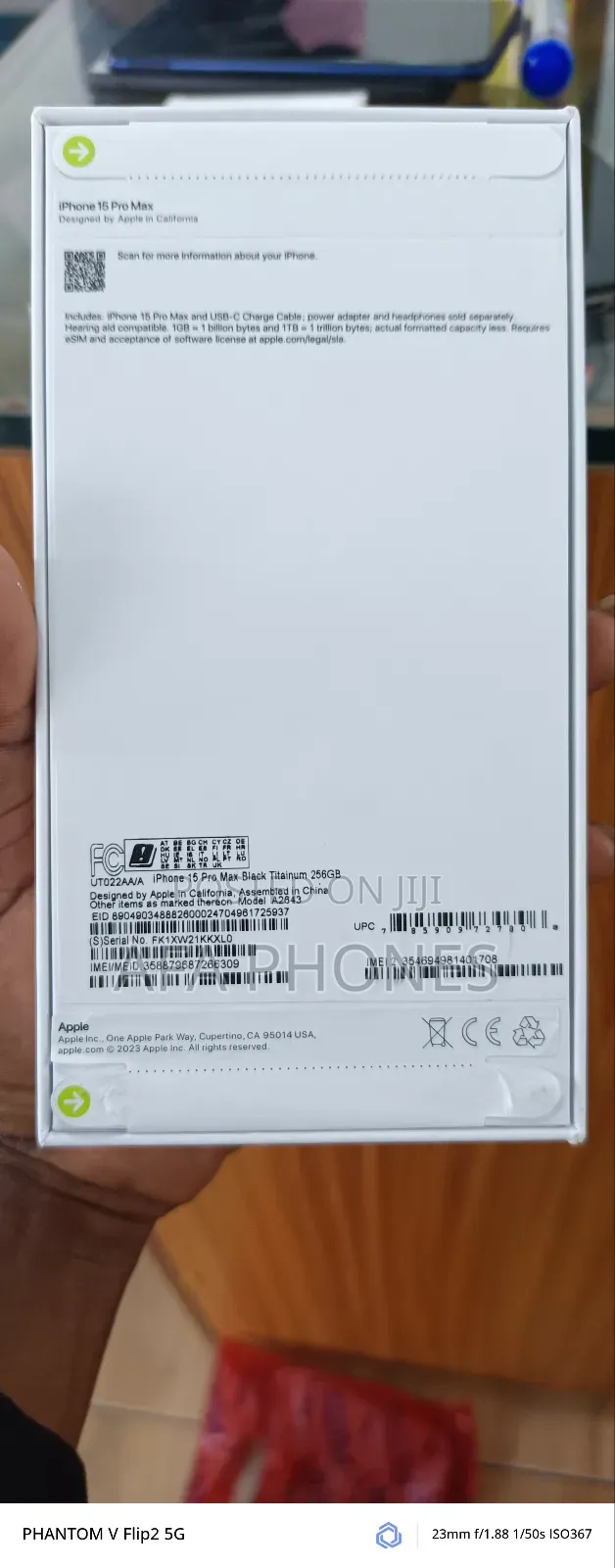 New Apple iPhone 15 Pro Max 256 GB Gray