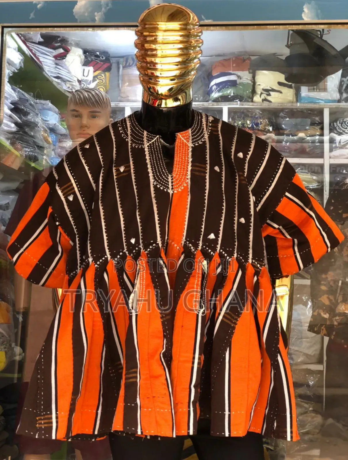 Stylish Real Batakari Smock Pictures for Weddings and Special Events
