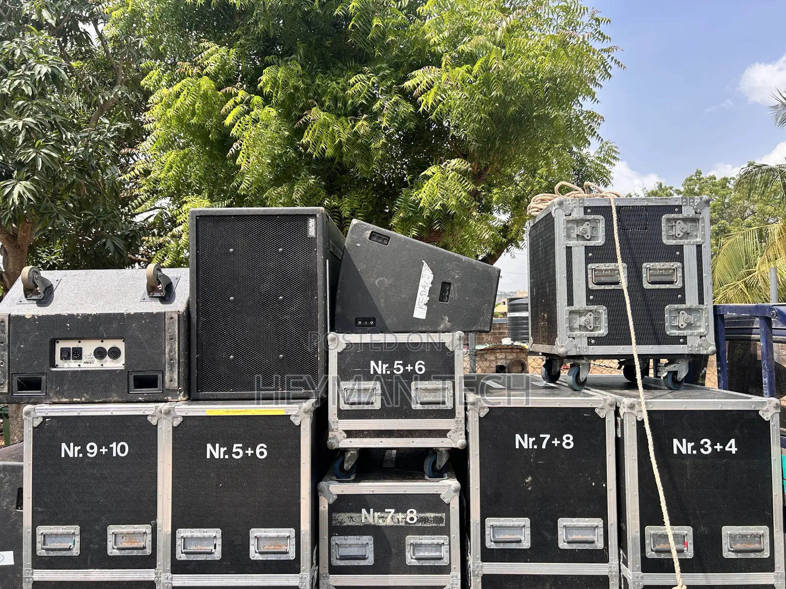 Rent Eaw Speakers Professional Touring System