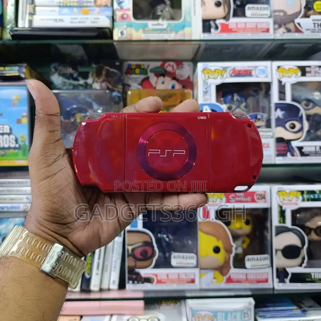 Sony Psp3000 (16gb Red)