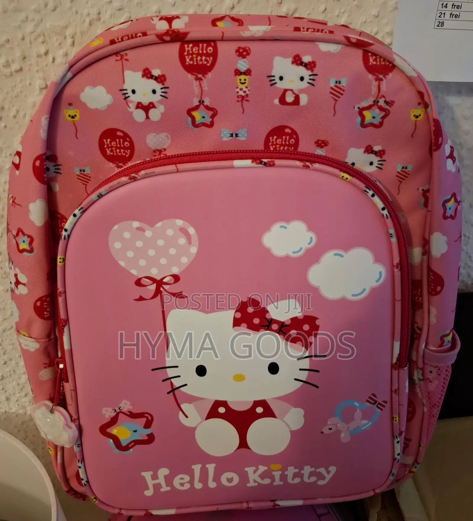 School Bags (Pinky Hello Kitty)
