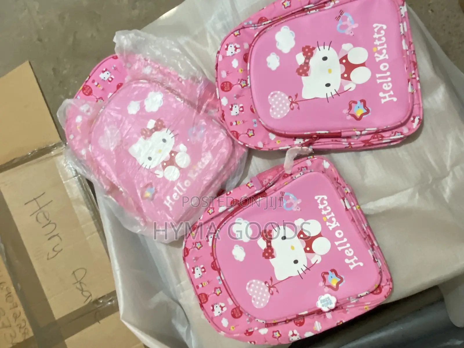 School Bags (Pinky Hello Kitty)