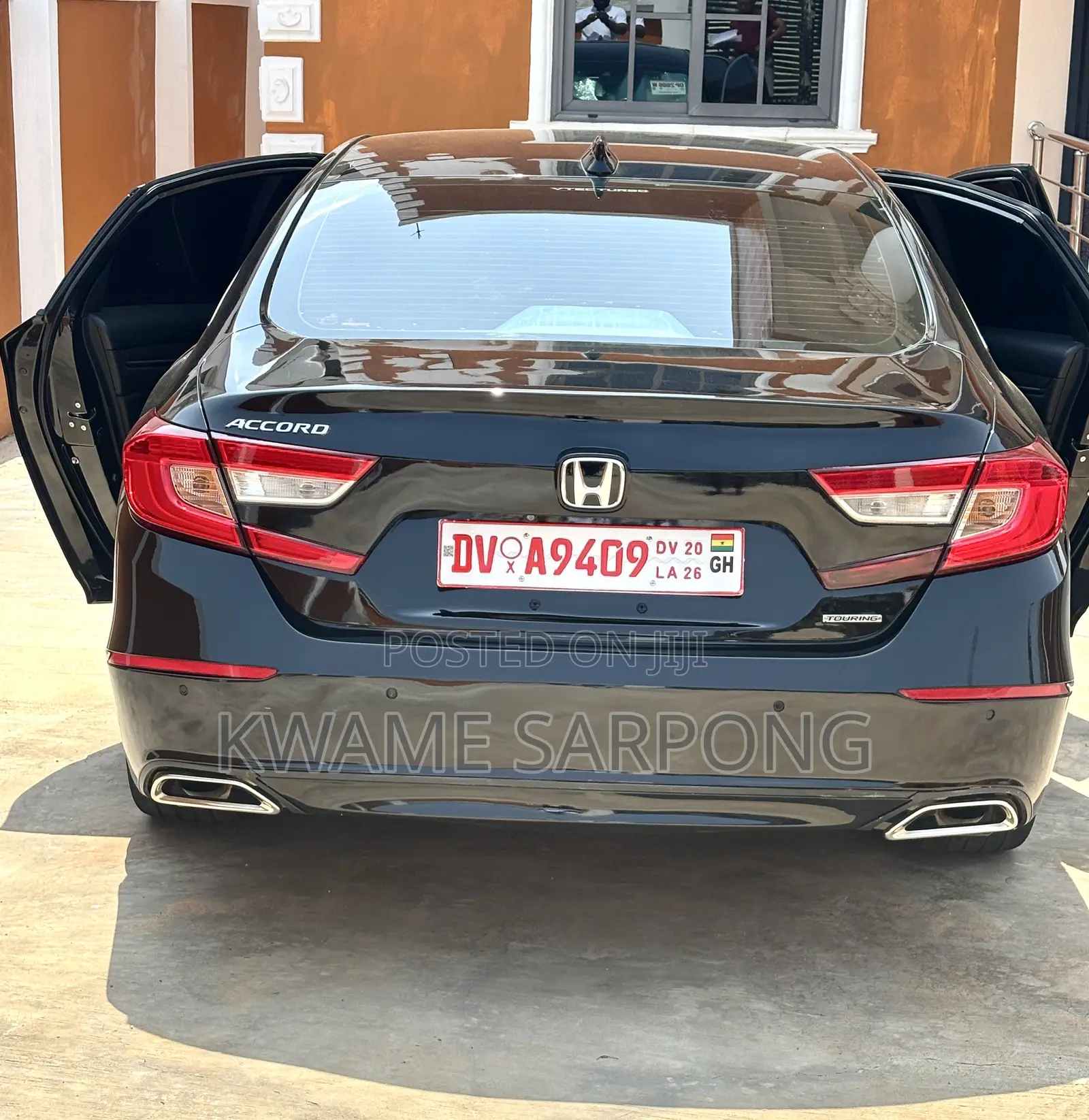 Honda Accord Touring 2018 Black