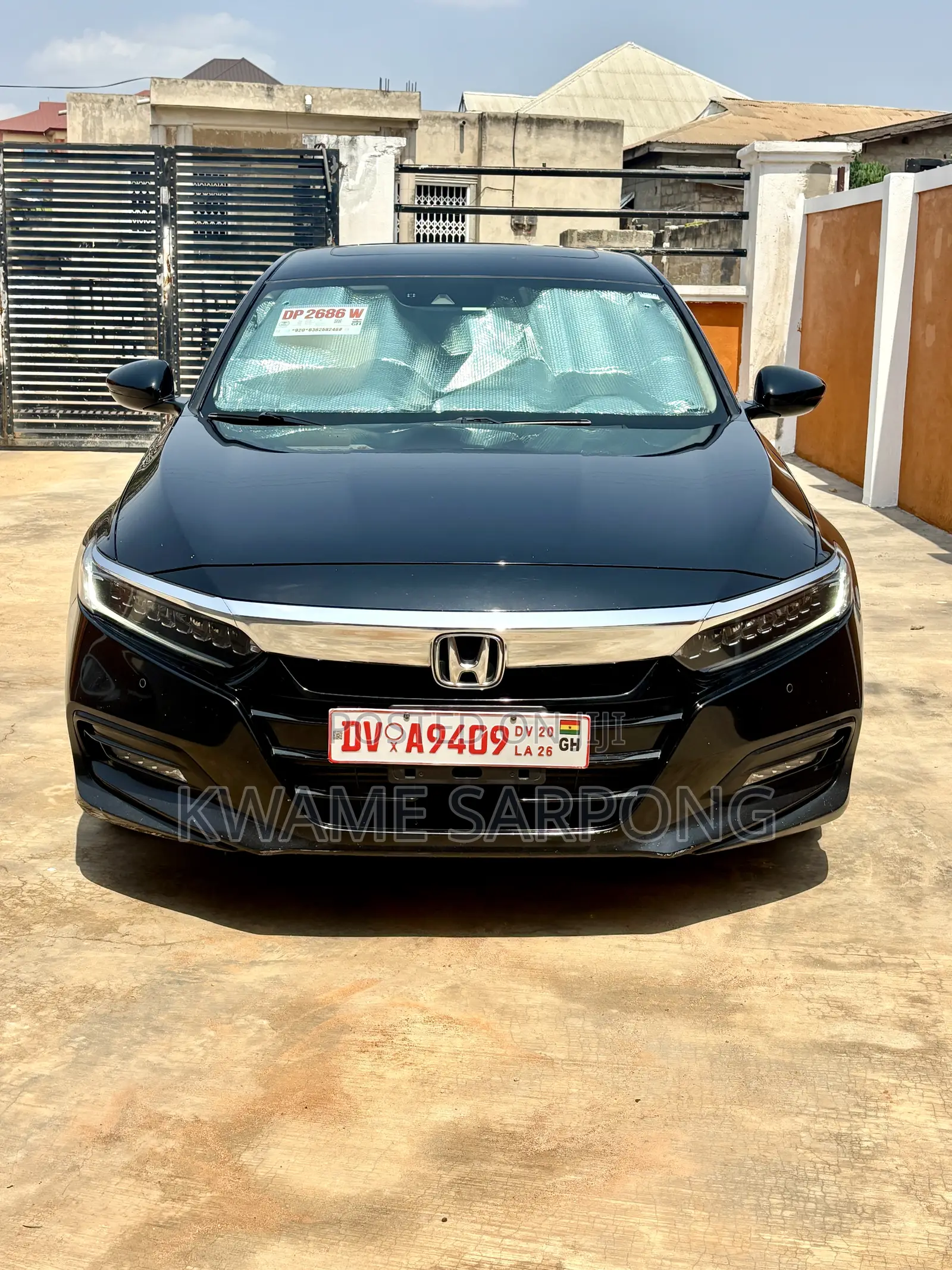 Honda Accord Touring 2018 Black