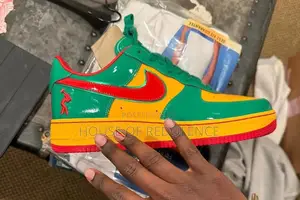 Nike Air Force 1 Low X Lil Yachty Concrete Boys Lucky Green Sneakers