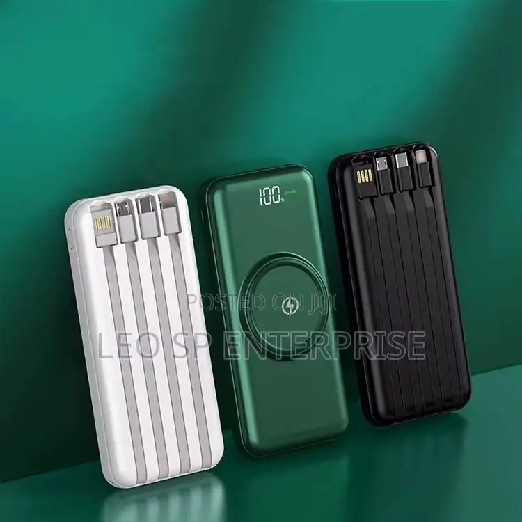 20000 Mah Power Bank With Wireless Charging