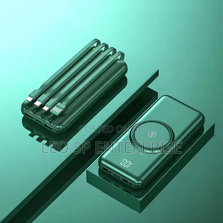 20000 Mah Power Bank With Wireless Charging