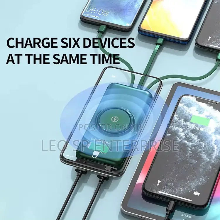 20000 Mah Power Bank With Wireless Charging