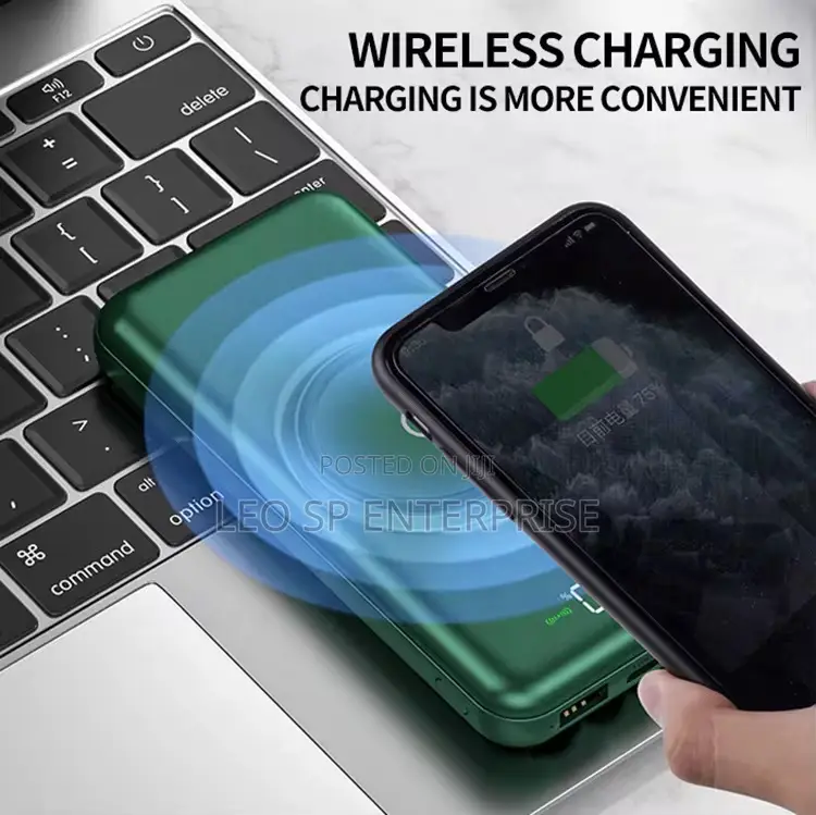20000 Mah Power Bank With Wireless Charging