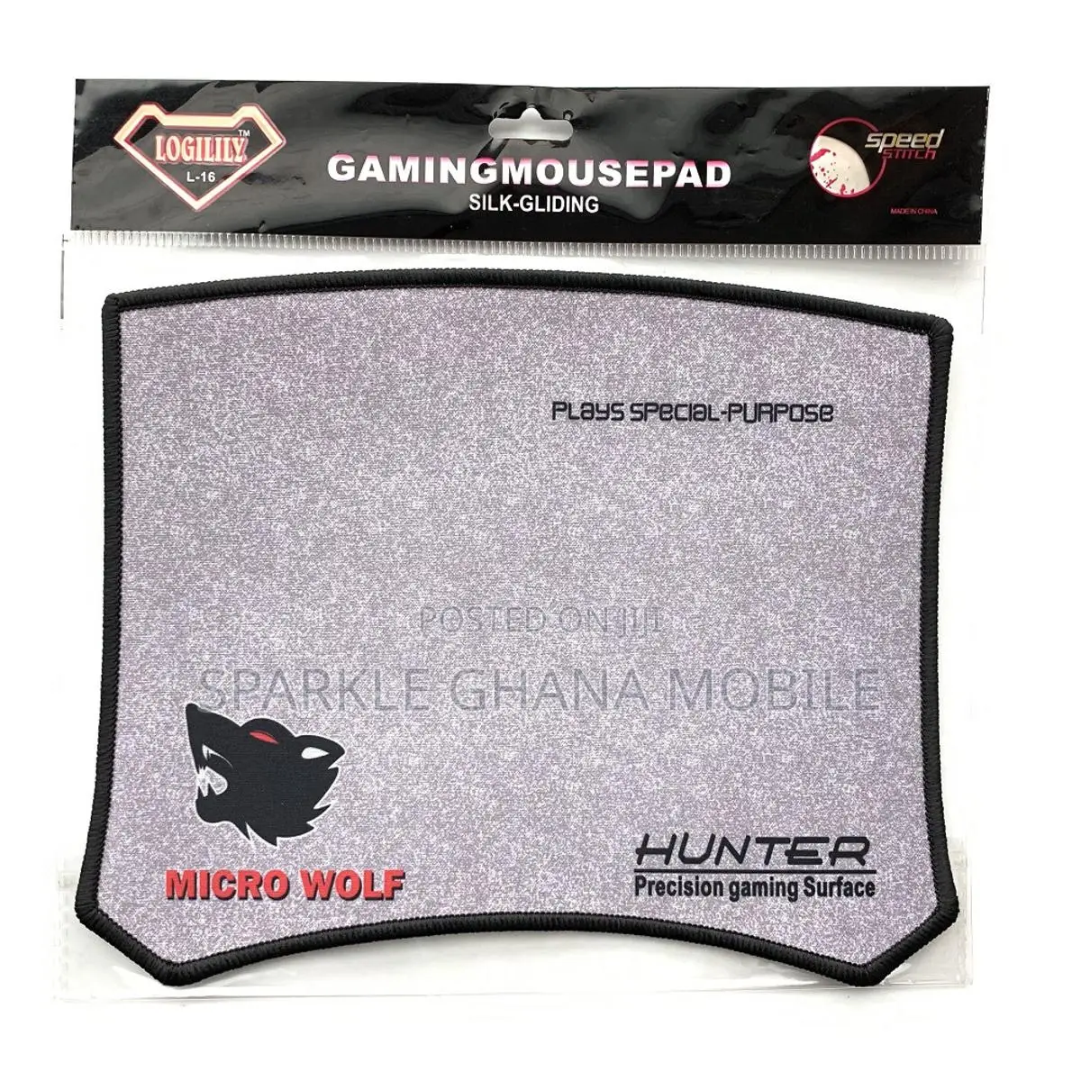 Micro Wolf Gaming Mouse Pad